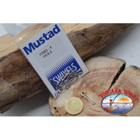 1 Bolsa de 6 unidades. de gira Mustad serie 77563 sz.3 FC.G108