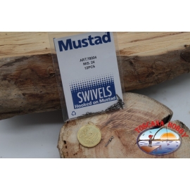 1 Paquete de 12 unidades. de gira Mustad serie 78004 sz.24 FC.G116