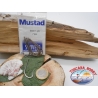 1 Box 7pz Mustad cod. 34007 sz.3/0 steel with crown FC.A220