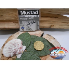 1 sachet de 10 pcs Mustad cod.60020NBR sz.18 FC.Niveau de la a315