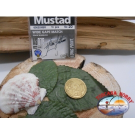 1 sachet de 10 pcs Mustad cod.60020NBR sz.20 FC.A316