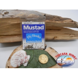 1 sachet de 25 pcs Mustad cod.80000BR sz.18 FC.A335