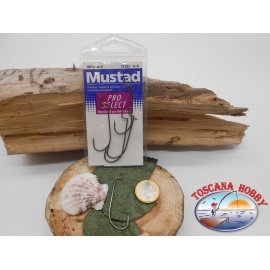 1 paquet de 5 pièces Mustad cod.39121BLN sz.4/0 FC.A341