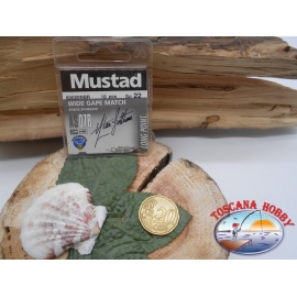 1 beutel mit 10 stk. angelhaken Mustad cod.60020NBR sz.22 FC.A317