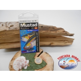 1 sachet de 25 pcs Mustad autoferranti, l'œillet de la morue.39951BLN sz.12 FC.A349