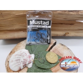 1 sachet de 10 pcs Mustad, une palette de morue.52002NPBLN sz. 4 FC.A382