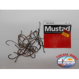 1 confezione da 25pz ami Mustad "great deal" serie Salmon sz.4 FC.A521