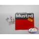 1 confezione da 25pz ami Mustad "great deal" serie Wet fly hooks sz.18 FC.A528