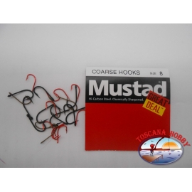 1 confezione da 25pz ami Mustad "great deal" serie Coarse hook sz.8 FC.A538a