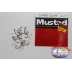 1 paquete de 25 pcs Mustad "gran cantidad" de la serie Gruesos ganchos de sz.11 FC.A539