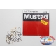 1 pack of 25 pcs Mustad "great deal" series Dry fly hooks sz.18 FC.A533