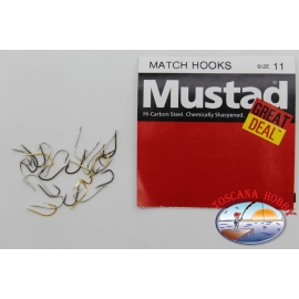 1 pack of 25 pcs Mustad "great deal" series Dry fly hooks sz.18 FC.A533