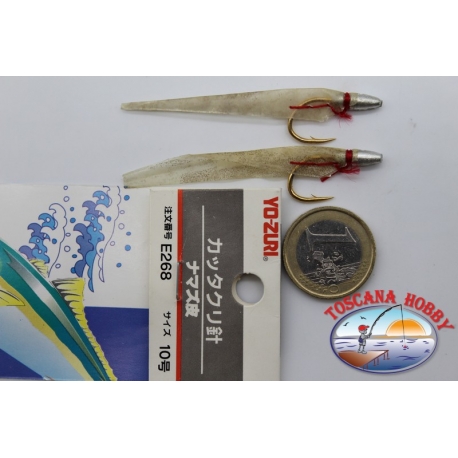 Packung 2 köder trolling in der haut von fisch Yo-Zuri cod.E268 sz.10 FC.A548