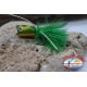 Popperino for fly fishing,Panther Martin,2cm, col.hol. green frog eye.FC.T43