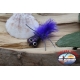 Popperino for fly fishing,Panther Martin,2cm, col.holographic blue.FC.T44