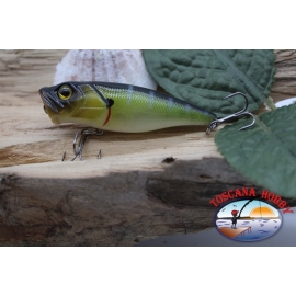 Popperino Minnow Viper, 6cm-8gr, floating, yellow/black, spinning. FC.V456