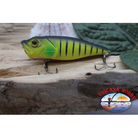 Popperino Minnow Viper, 6cm-8gr, floating, tiger gold, spinning. FC.V457