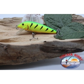 Artificiale Amy Minnow Viper,7cm-7gr, floating, tiger/yellow, spinning. V479