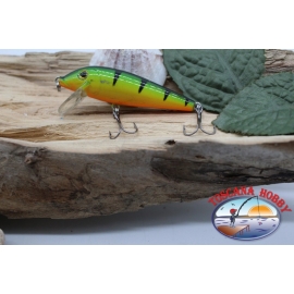 Artificial am Min Minno V Viper, 7cm-7gr, floating, orange / green, spinning. V481