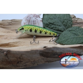 Amy Minnow Viper, 7cm-7gr, floating, maculato yellow, spinning. V486