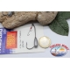 1bustina 4 pz Ami piombati con gancio Mustad, cod.91766BLN-a