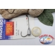 1bustina 4 pz Ami piombati con gancio Mustad, cod.91766BLN-a