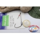 1bustina 5 pz Ami piombati con gancio Mustad, cod.37175BLN-a