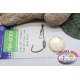 1bustina 5 pz Ami piombati con gancio Mustad, cod.37175BLN-a