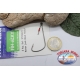 1bustina 5 pz Ami piombati offset con gancio Mustad, cod.37176BLN-a