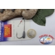 1 sachet 5 PCs Mustad lead hooks with hook cod.91761BLN