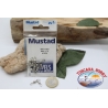 1 Bustina da 6 pz. di girelle Mustad serie 77561 silver sz. 3x4 FC.G65A