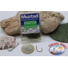 1 caja 50pcs anzuelos Mustad-cod.286A n.Match 3 Gancho FC.B10A