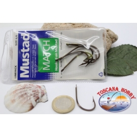 1 bustina 5pz Ami Mustad cod.505  n.5/0 Limerick Hook FC.B14C