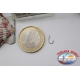 1 boîte de 50pcs hameçons Mustad cod.532D pas.13 Tout Rond FC.B16A