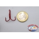 10 haken Mustad, cod. 35647R, nr. 3, rot FC.H1C