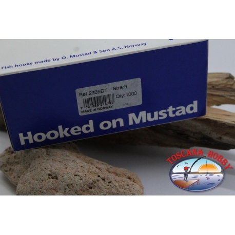 10 boîte de 100 pcs Mustad, cod. 2330DT, pas.9 FC.E3C