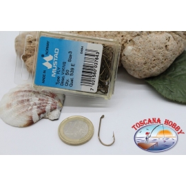 1 caja 50pcs anzuelos Mustad-cod.539E no.3 viking volar ganchos FC.B19B