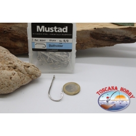 1box 25 pcs Mustad cod. 92247, pas.5/0, l'appât du titulaire, le FC.B36A