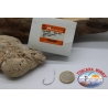 1box 100 stück angelhaken Mustad cod. 533D, nr. 2/0, hollow point, hook, FC.B37B