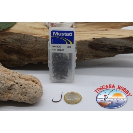 1 box 50pcs hooks Mustad cod.505 n.3 FC.B14Q