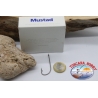 1 boîte de 50pcs hameçons Mustad cod. 34007, pas. 4/0, oeillets FC.B57A