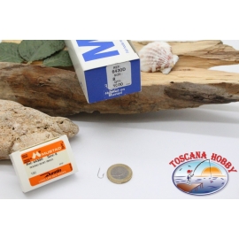 10 cajas de 100pc Mustad, el bacalao. 6430D, no. 8 FC.E5C