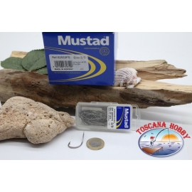 10 box da 25pz ami Mustad, cod. 92553FS, n. 3/0 FC.E7A