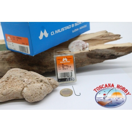 20 cuadro 50pcs anzuelos Mustad, el bacalao. 3730A, no.5 FC.E9C