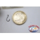 1 box 50pz ami Mustad cod. 92553S, n. 10,  Salt water hooks, occhiello FC.B81E