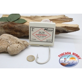 1 caja de 10 piezas Mustad-cod. 7754, no. 10/0, ojal de la FC.B82A