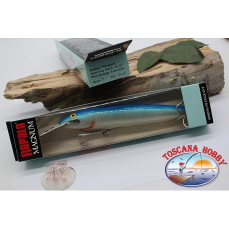 Rapala Magnum Stahlschaufel CDMAG18 B, blau, 18cm-70gr, 