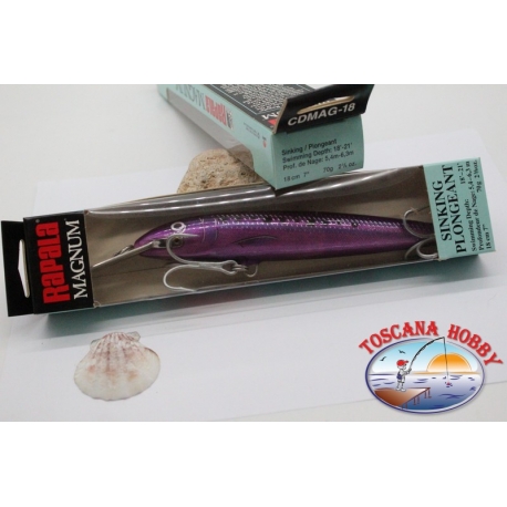 Pelle Rapala Magnum en acier CDMAG18 DSRD, 18cm-70gr, coulant 