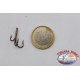 1 box 50 stk. haken, Mustad, cod.8431, nr. 6, - schaft, kurz FC.H2A