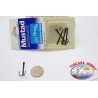 1 box 5 pz Ami doppi Mustad cod. 80525BL, n.4, carbon steel hooks,FC.D5B